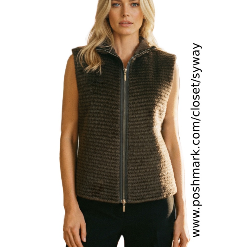 Alpaca Suri Wool Fur Vest